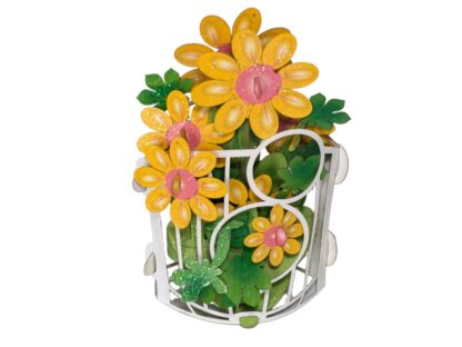 Tea Flower Bouquet Popup card #26 - Image 8
