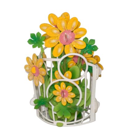 Tea Flower Bouquet Popup card #26 - Image 3