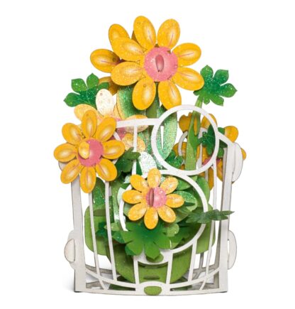 Tea Flower Bouquet Popup card #26 - Image 4