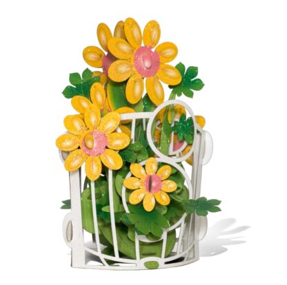 Tea Flower Bouquet Popup card #26 - Image 6
