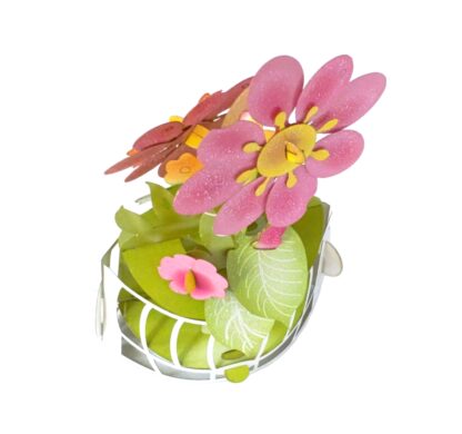 Pink Flower Popup card #16