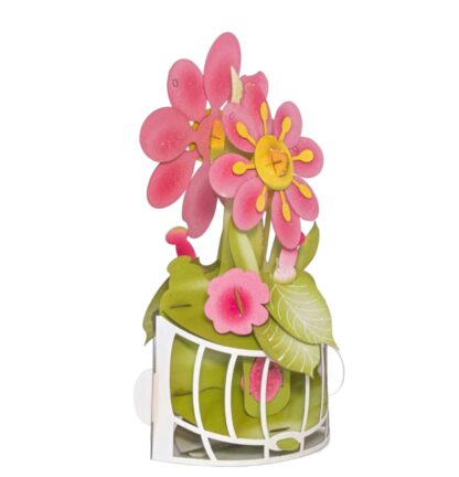 Pink Flower Popup card #16