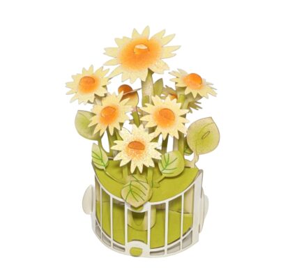 Sunflower pop up card #13 - Image 6