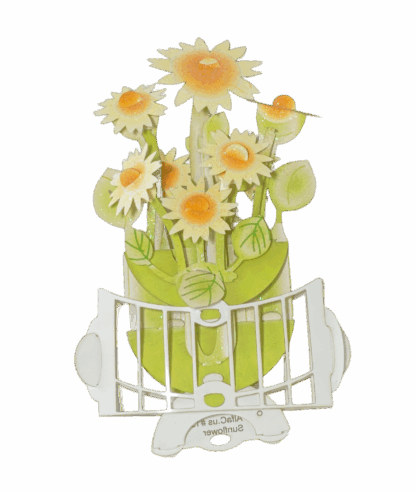 Sunflower pop up card #13 - Image 9