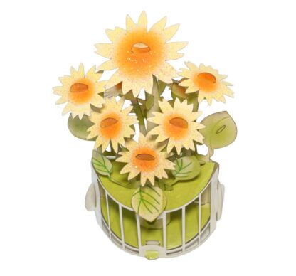 Sunflower pop up card #13 - Image 5