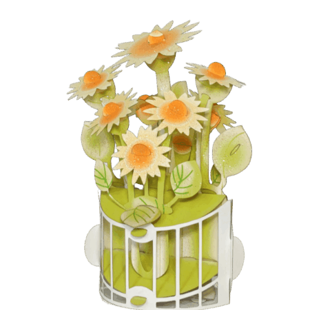 Sunflower pop up card #13