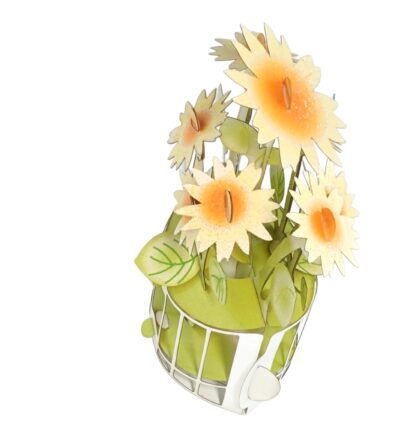 Sunflower pop up card #13 - Image 8