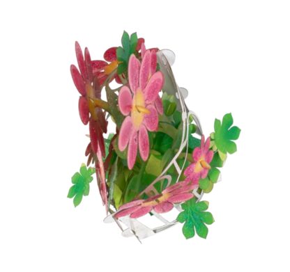 Red Tea Flower Popup card #25 - Image 14