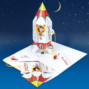 Santa Space-Xmas Rocketship’