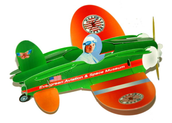 Amelia Earhart airplane popup card #45 - Image 4