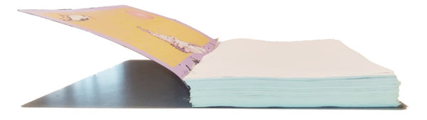 Spine-less binder (1 to 800 pages),  Yellow, A4 size, #17 - Image 6
