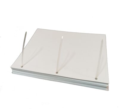 Spine-less binder (1 to 800 pages),  Yellow, A4 size, #17 - Image 2