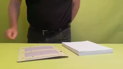 Ringless Multi binder with two spines and up to 350 pages capacity