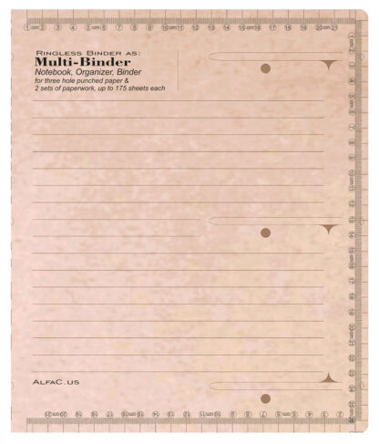 Kraft paper multibinder