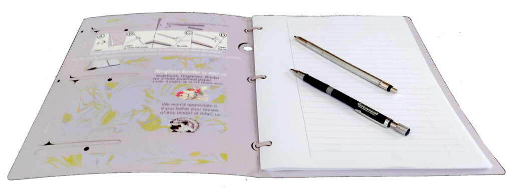 ringless multi-binder with one set of paperwork