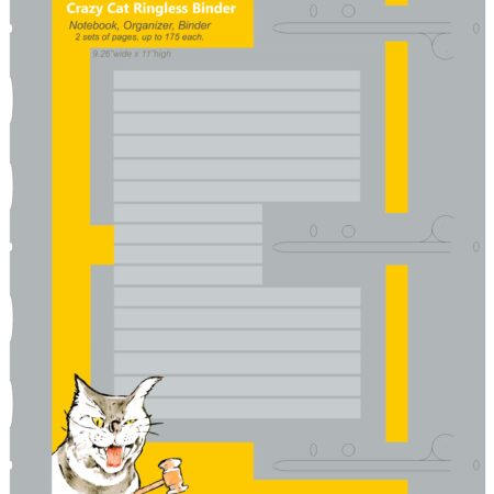 Ringless Binder with Cat image