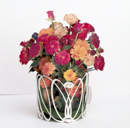 Fresh Flowers bouquet, Pop-up greeting card. #55 - Image 6