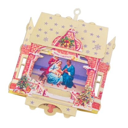 Traditional Christmas Creche, Pop-up greeting card. No.72 - Image 10