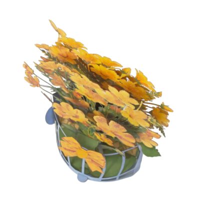 Buttercup flowers pop up card