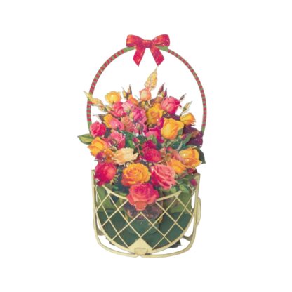 basket of flowers