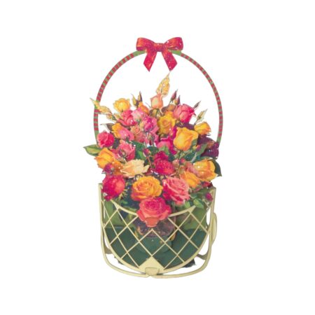 basket of flowers