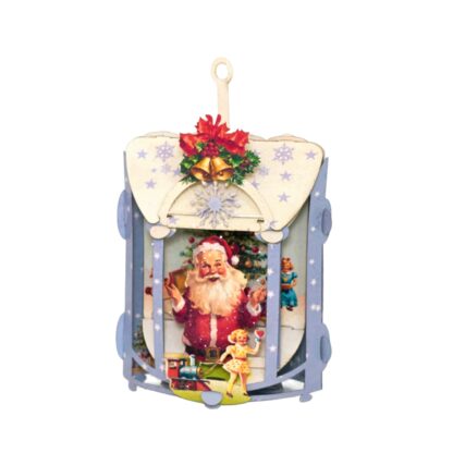 Santa's home, Pop-up greeting card. #71 - Image 6