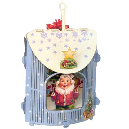 Santa's home, Pop-up greeting card. #71 - Image 3
