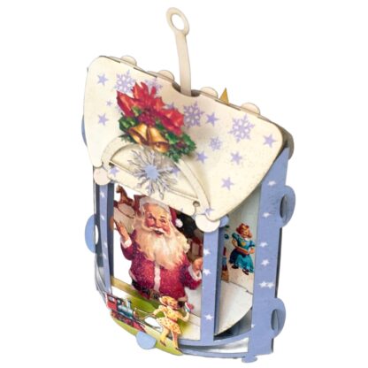 Santa's home, Pop-up greeting card. #71 - Image 8