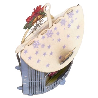 Santa's home, Pop-up greeting card. #71 - Image 10