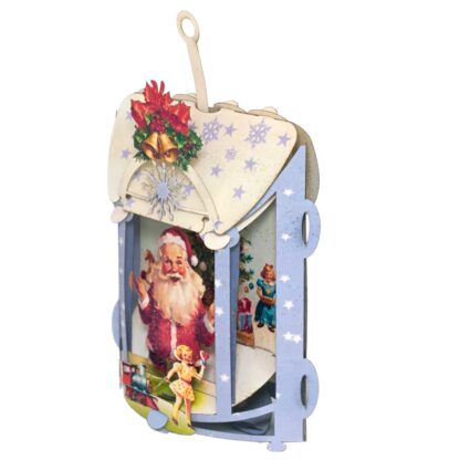 Santa's home, Pop-up greeting card. #71 - Image 13