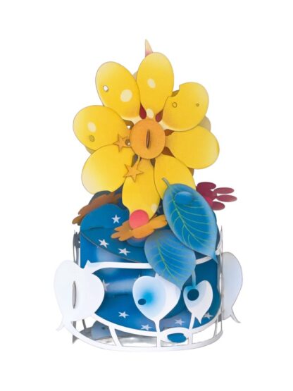 July Flower Popup card, #18 - Image 4