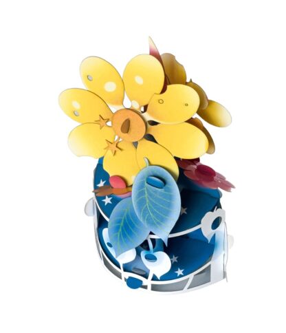 July Flower Popup card, #18 - Image 8