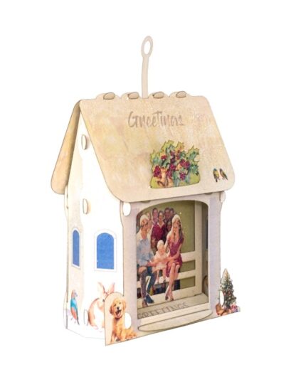 Modern Creche, Pop-up Christmas ornament, greeting card. #74 - Image 5