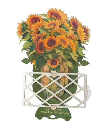Sunflowers pop-up greeting card. #56 - Image 3