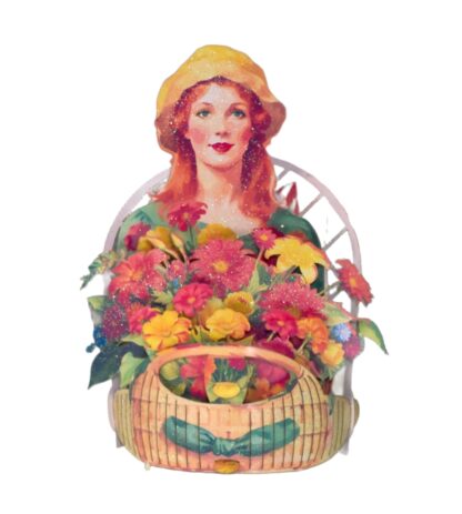 Pop up Lady. Flower Girl 2