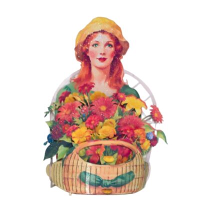 Pop up Lady- flower Girl