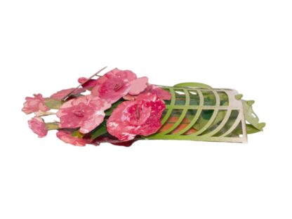 #28 Carnations bouquet pop up card#28 Carnations bouquet pop up card