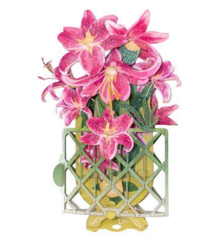 Lilies Pop up bouquet