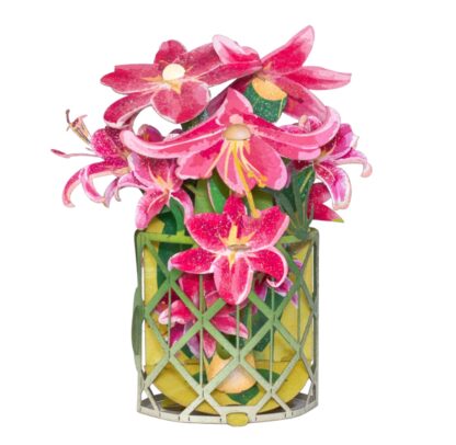 Lilies Pop up bouquet
