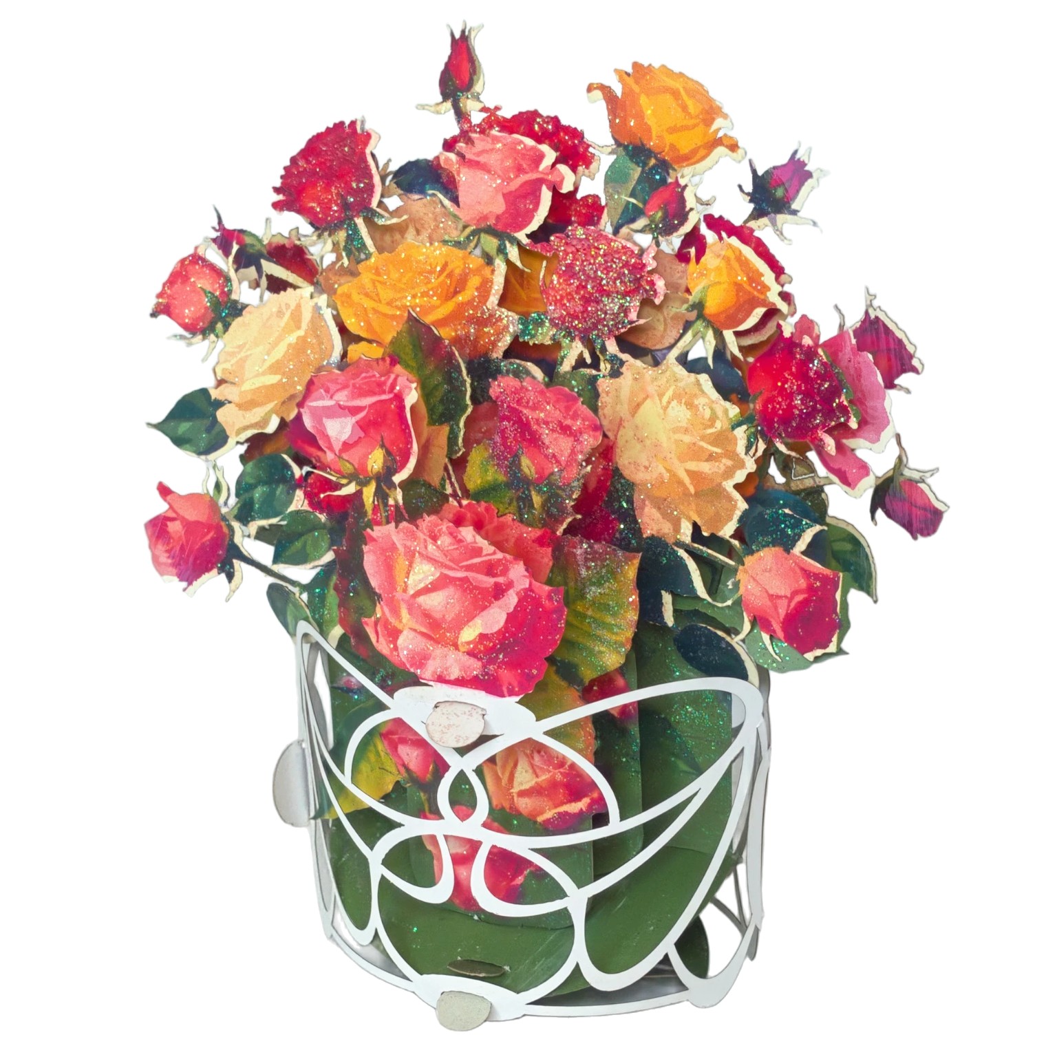 Number55 Roses by Jacek Maria for SmartPaperCuts.com