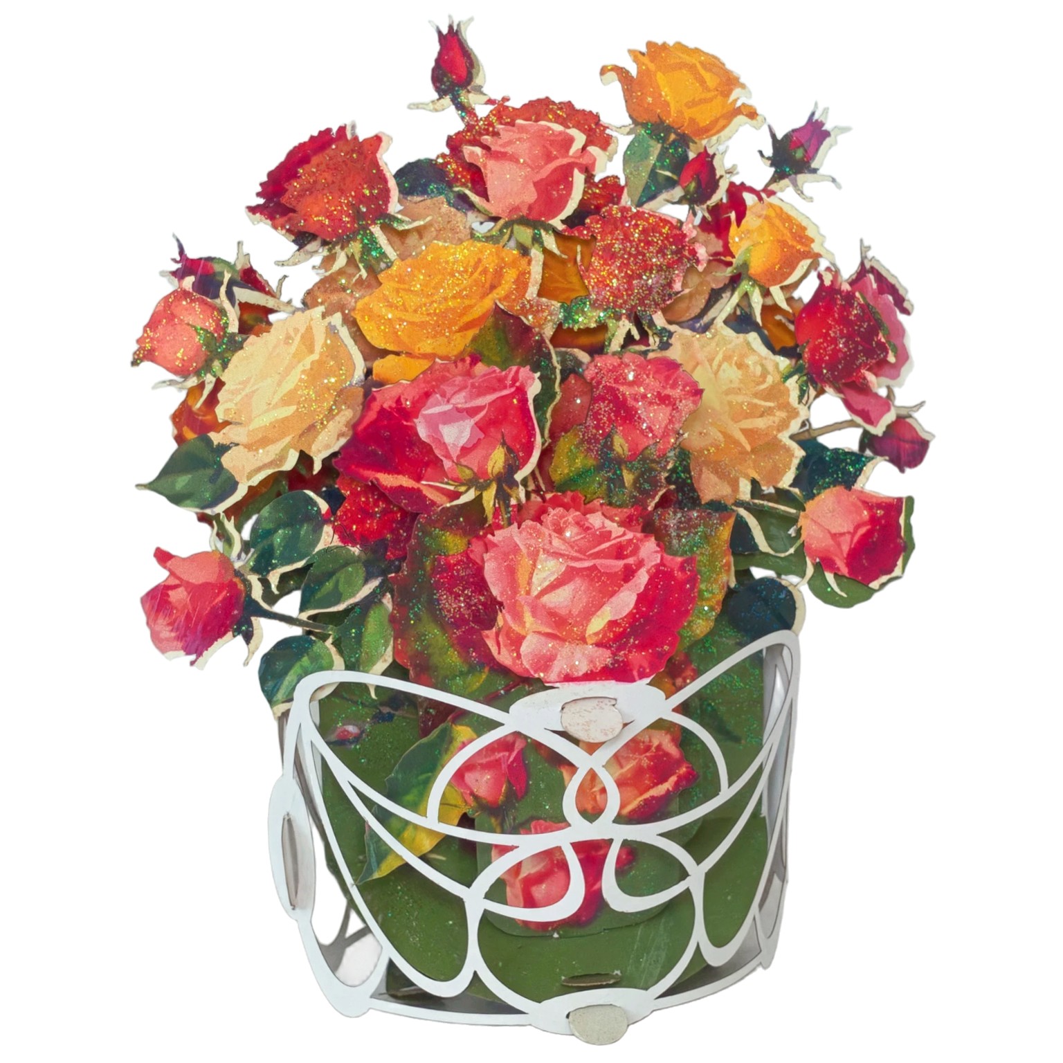 Number55 Roses by Jacek Maria for SmartPaperCuts.com