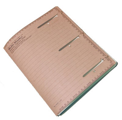 A4, Eco-Friendly ringless binder, Kraft Paper Finish No.18 - Image 5