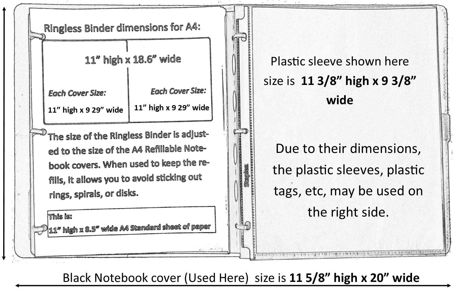 A4, Eco-Friendly ringless binder, Kraft Paper Finish No.18 - Image 10