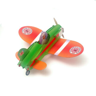 Amelia Earhart Airplane, Pop-up greeting card. No 45