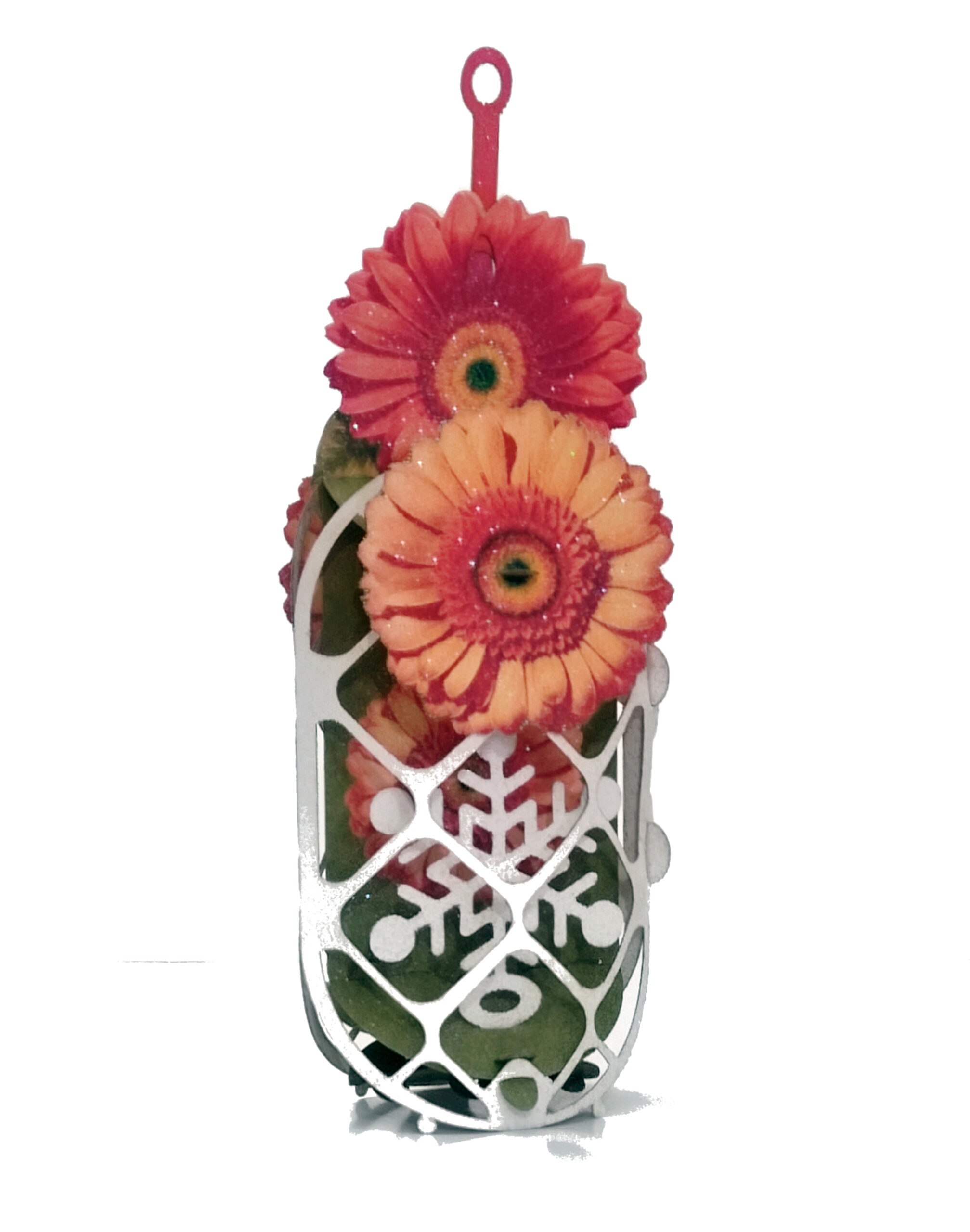 The Gerbera Daisy. Popup Christmas Ornament No. 93 - Image 2