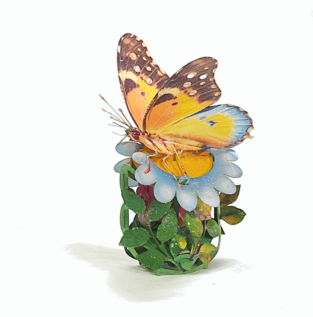 #95 Butterfly pop up card ornament (4)